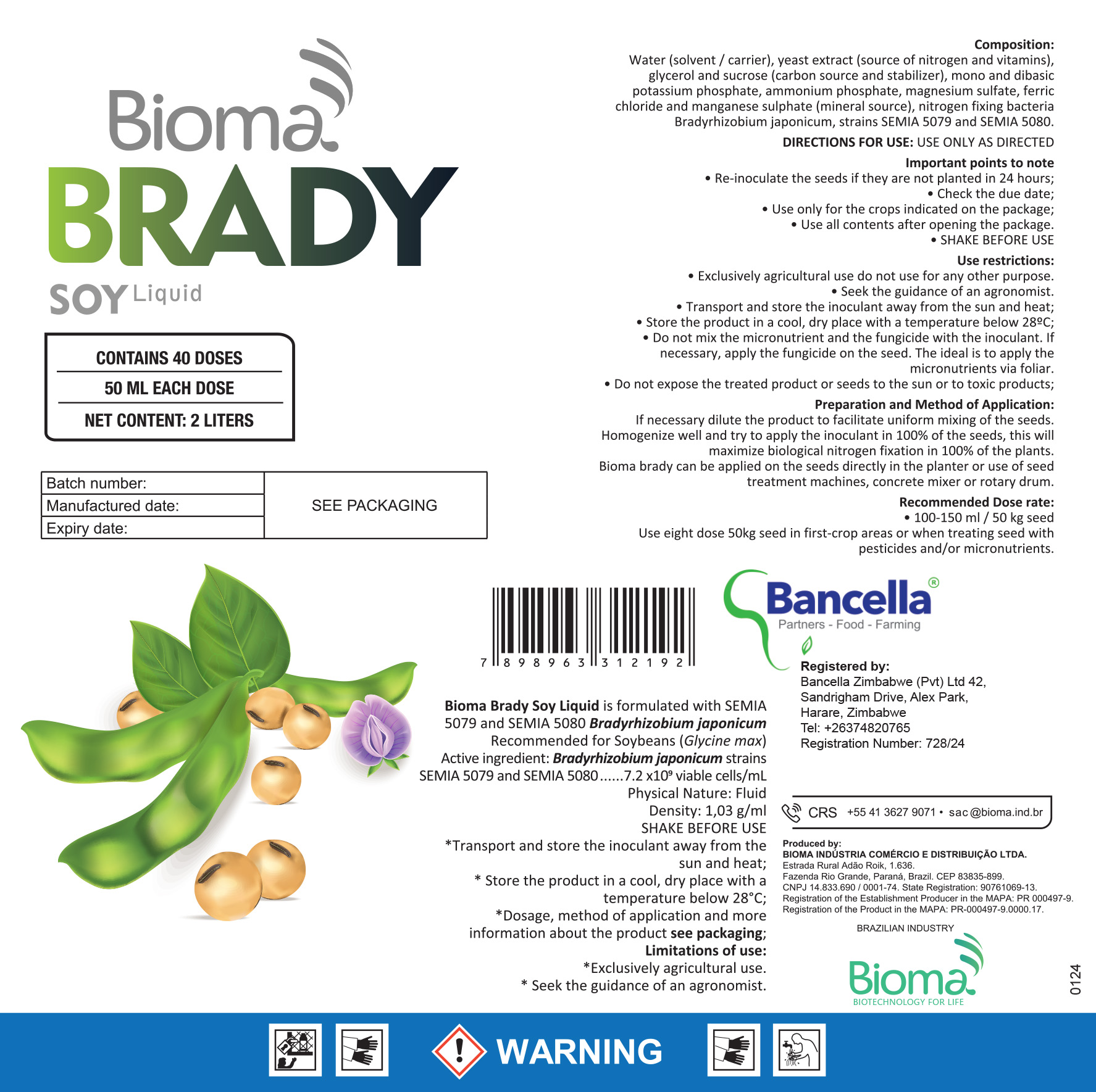 BIOMA BRADY LIQUID